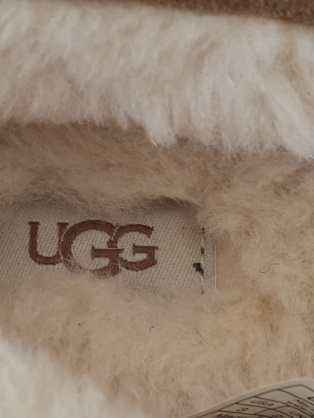 Kids UGG Dakota Moccasin Slippers Girls Big Sz 3 Chestnut Suede Shearling No Box